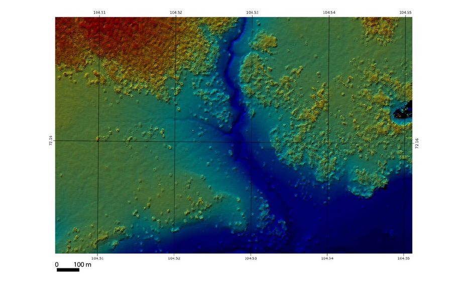 surface map