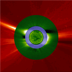 STEREO COR1 image