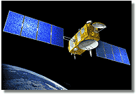 Artist's concept of Jason-1 in orbit